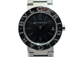 ブルガリ BVLGARI ブルガリブルガリ BB23SS ブラック クォーツ