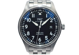 IWC インターナショナル ウォッチカンパニー パイロットウォッチ マーク18 IW327015 ブラック SS 自動巻き
