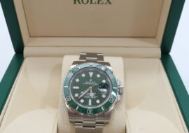 ロレックス サブマリーナ グリーン文字盤 116610LV SS