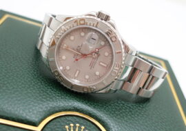 ロレックス ヨットマスター 16622 シルバー文字盤 PT SS