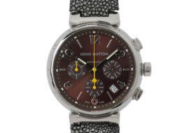 ルイヴィトン タンブール クロノグラフ Q1121 自動巻き