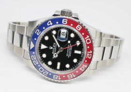 ロレックス GMTマスターII 126710BLRO ランダム ブラック SS オイスター 保証書付き 2023年 新品同様