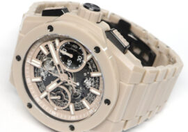 ウブロ ビッグバン インテグレーテッド ベージュセラミック 42MM 451.CZ.4620.CZ