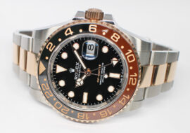 ロレックス GMTマスターII 126711CHNR SS RG メンズ 保証書付き 2021年