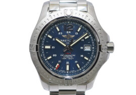 ブライトリング BREITLING コルト オートマティック41 A17313 SS ブルー 自動巻き