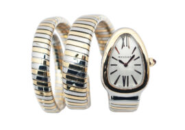 ブルガリ BVLGARI セルペンティ トゥボガス SP35C6SPG.2T SS PG コンビ クォーツ