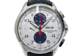 ボーム&メルシエ BAUME&MERCIER クリフトンクラブ シェルビーコブラ クロノグラフ MOA10342 1964本限定 SS レザー 自動巻き