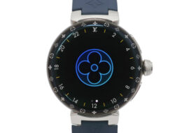 ルイヴィトン タンブール ホライゾン ライトアップ QAD00Z コネクテッドウォッチ