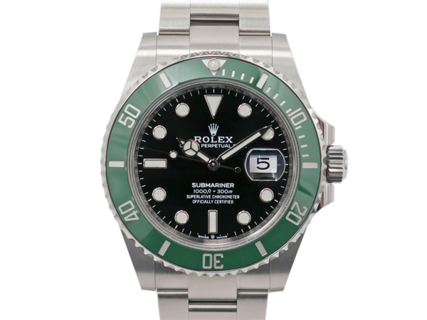 ロレックス グリーン サブマリーナ デイト 126610LV