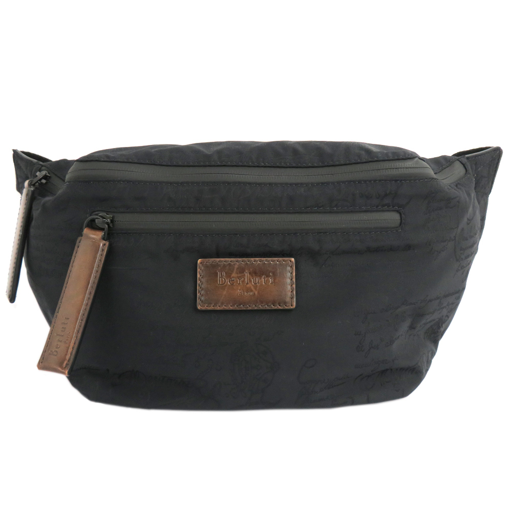 ベルルッティ コンプリース ボディバッグ ウエストバッグ スクリットカリグラフィ