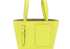 ヴァレクストラ バケットバッグ ハンド イエロー