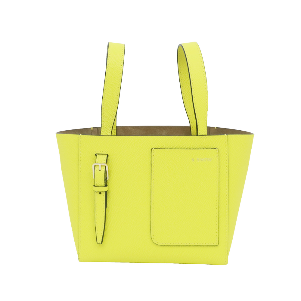 ヴァレクストラ バケットバッグ ハンド イエロー