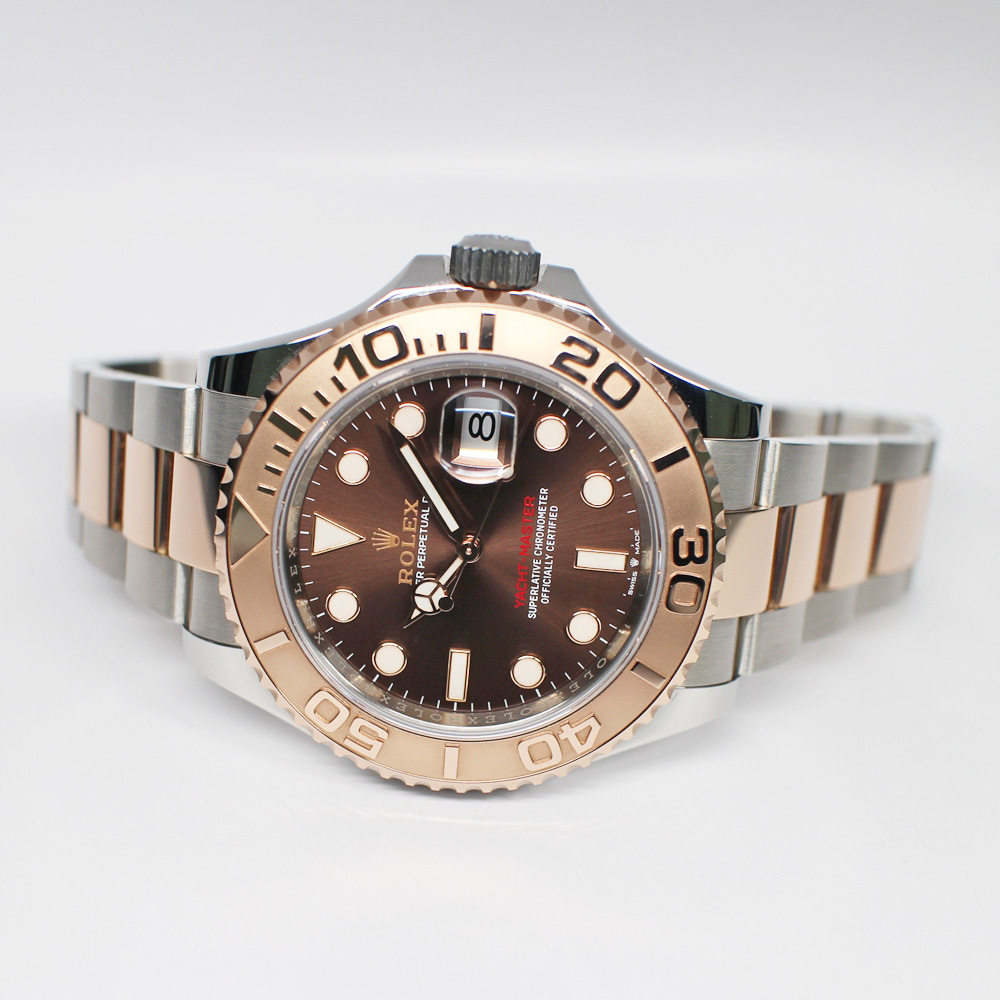 ロレックス ヨットマスター 40 126621 チョコレート SS RG 保証書付き 2020年