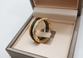 ブルガリ B-ZERO1 2バンドリング 750 ブラック セラミック