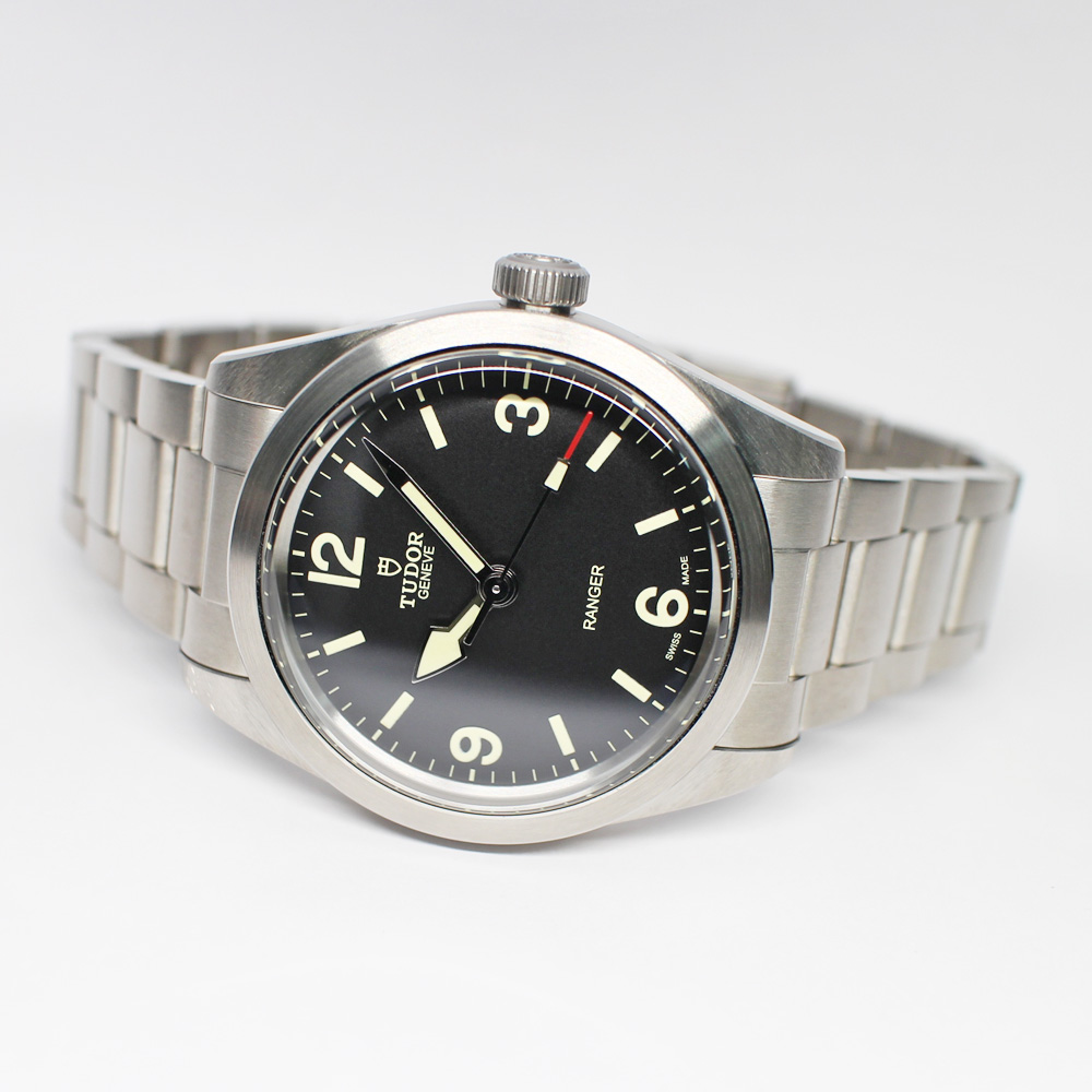 チューダー レンジャー 79950 ブラック SS メンズ 自動巻き 保証書付き 2023年【新品】