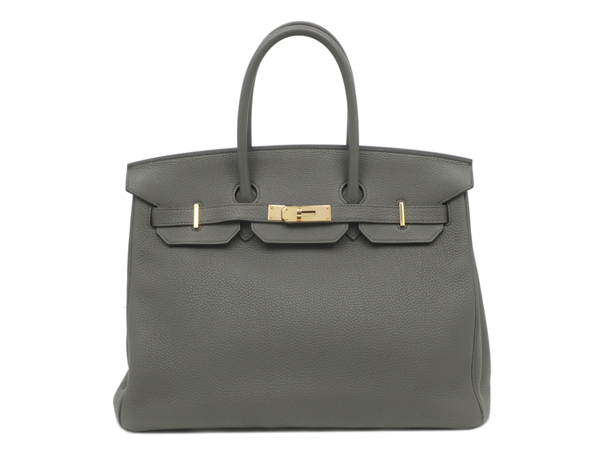 エルメス バーキン35 トゴ エタン/ローズゴールド金具 D刻印