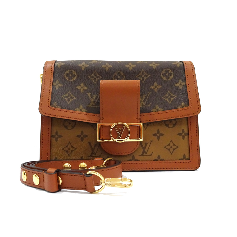 ルイヴィトン LOUIS VUITTON モノグラム リバース ドーフィーヌ M44391