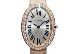 カルティエ CARTIER ベニュワールSM ダイヤモンド WB520004 750PG クォーツ