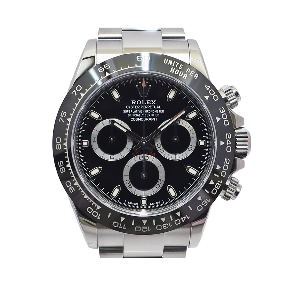 ロレックス ROLEX コスモグラフ デイトナ 116500 ブラック SS 2021