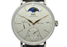 IWC インターナショナル ウォッチ カンパニー ポートフィノ ハンドワインド ムーンフェイズ IW516401 SS レザー 手巻き