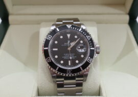 ロレックス サブマリーナデイト 16610 SS ブラック文字盤