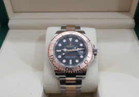 ロレックス ヨットマスター40 126621 SS ピンクゴールド ブラック文字盤
