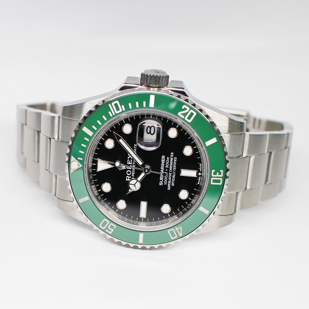 ロレックス サブマリーナ デイト 126610LV ランダム ブラック グリーン メンズ 保証書付き 2022年