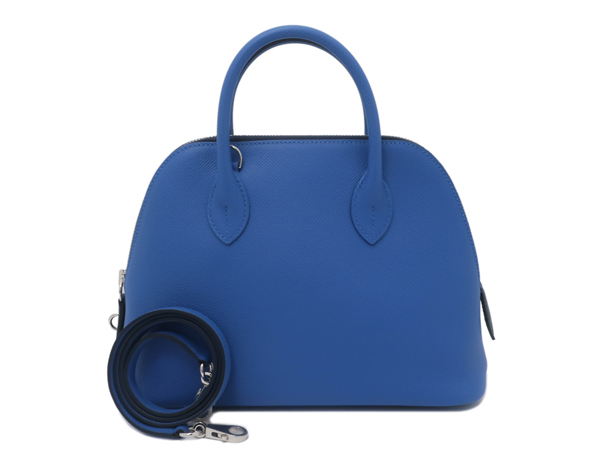 エルメス ボリード1923 25 エプソン ブルーゼリージュ/ブルードプリュス B刻印