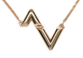 ルイヴィトン ネックレス ペンダント LVヴォルト アップサイドダウン Q93809 750PG