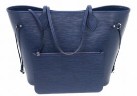 LOUIS VUITTON ルイヴィトン M40885 エピ アンディゴブルー ネヴァーフイルMM