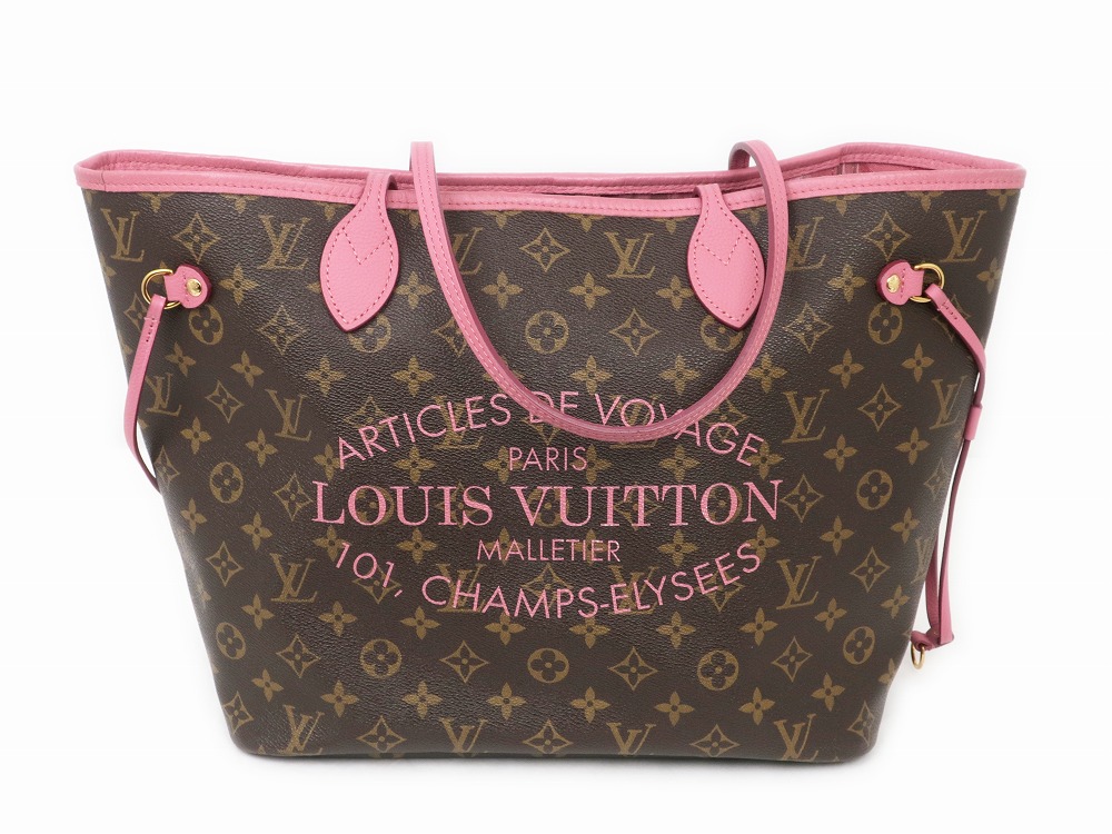 LOUIS VUITTON ルイヴィトン M40939 モノグラム イカットフラワー ネヴァーフルMM