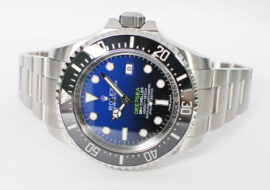 ロレックス シードゥエラー ディープシー Dブルー 116660 ランダム ブラック 自動巻き メンズ 保証書付き 2015年