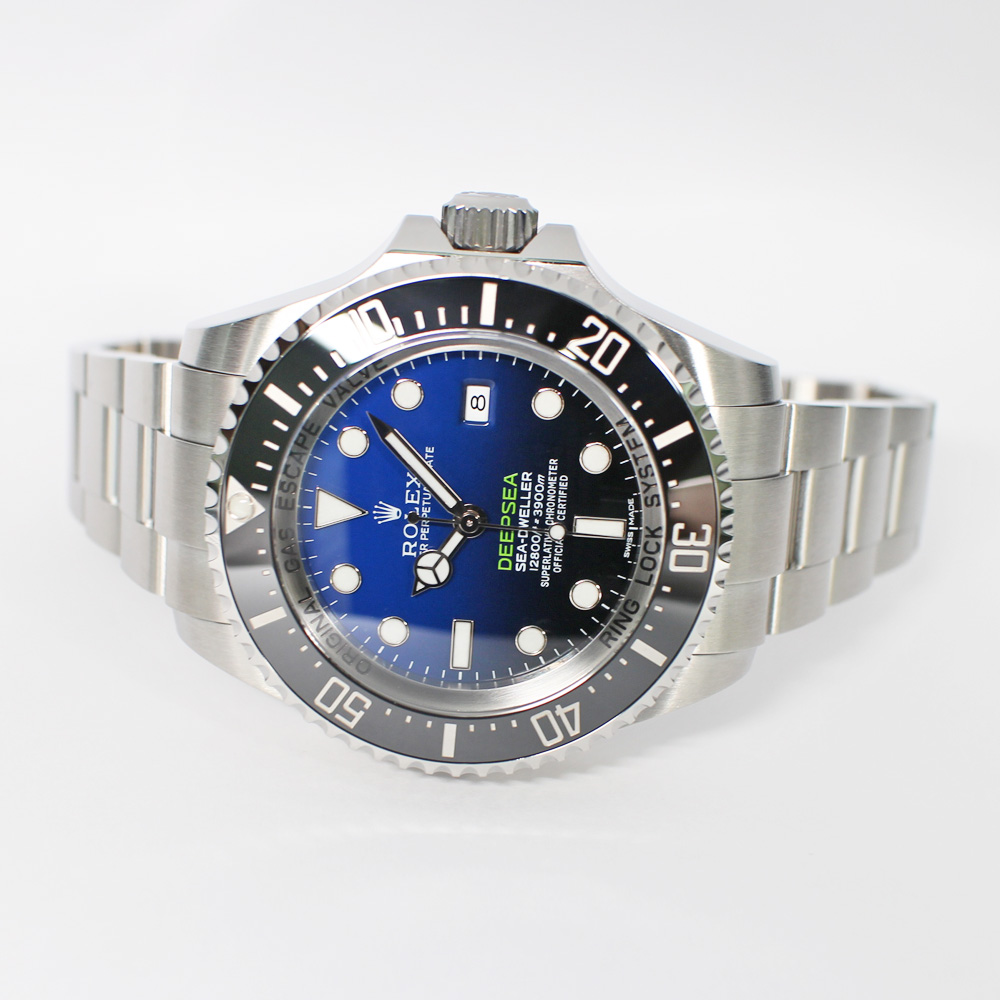 ロレックス シードゥエラー ディープシー Dブルー 116660 ランダム ブラック 自動巻き メンズ 保証書付き 2015年