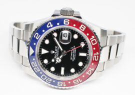 ロレックス GMTマスターII 126710BLRO ブラック SS 赤青 オイスター 保証書付き 2022年