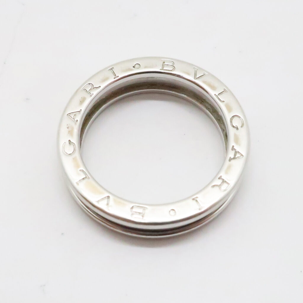 ブルガリ ビーゼロワン リング XS  K18WG ホワイトゴールド