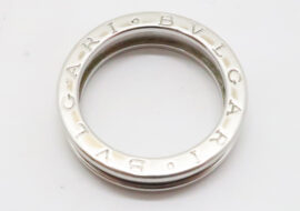 ブルガリ ビーゼロワン リング XS  K18WG ホワイトゴールド