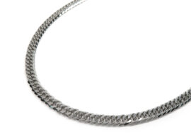 ネックレス 喜平 6面W ダブル Pt999 純プラチナ 31.4g