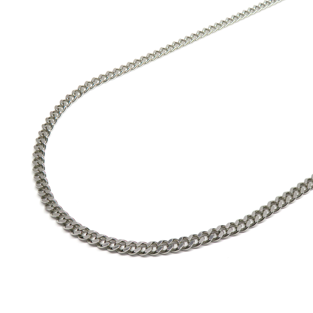 ネックレス 喜平 キヘイ 2面 シングル Pt850 プラチナ 30g 50cm