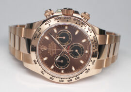 ロレックス デイトナ 116505 ランダム チョコレート ブラック RG 保証書付き 2021年 新品同様