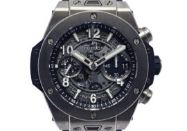 ウブロ HUBLOT ビッグバン ウニコ チタニウム クロノグラフ チタン ラバー 自動巻き 441.NX.1171.RX