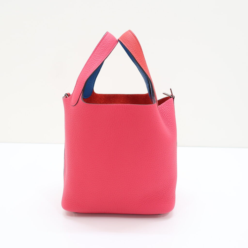 エルメス ピコタンロック18 ルージュドゥクール ローズエクストリーム ブルーザンジバル