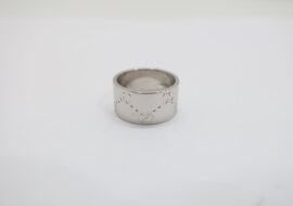 グッチ アイコンリング 750WG ホワイトゴールド