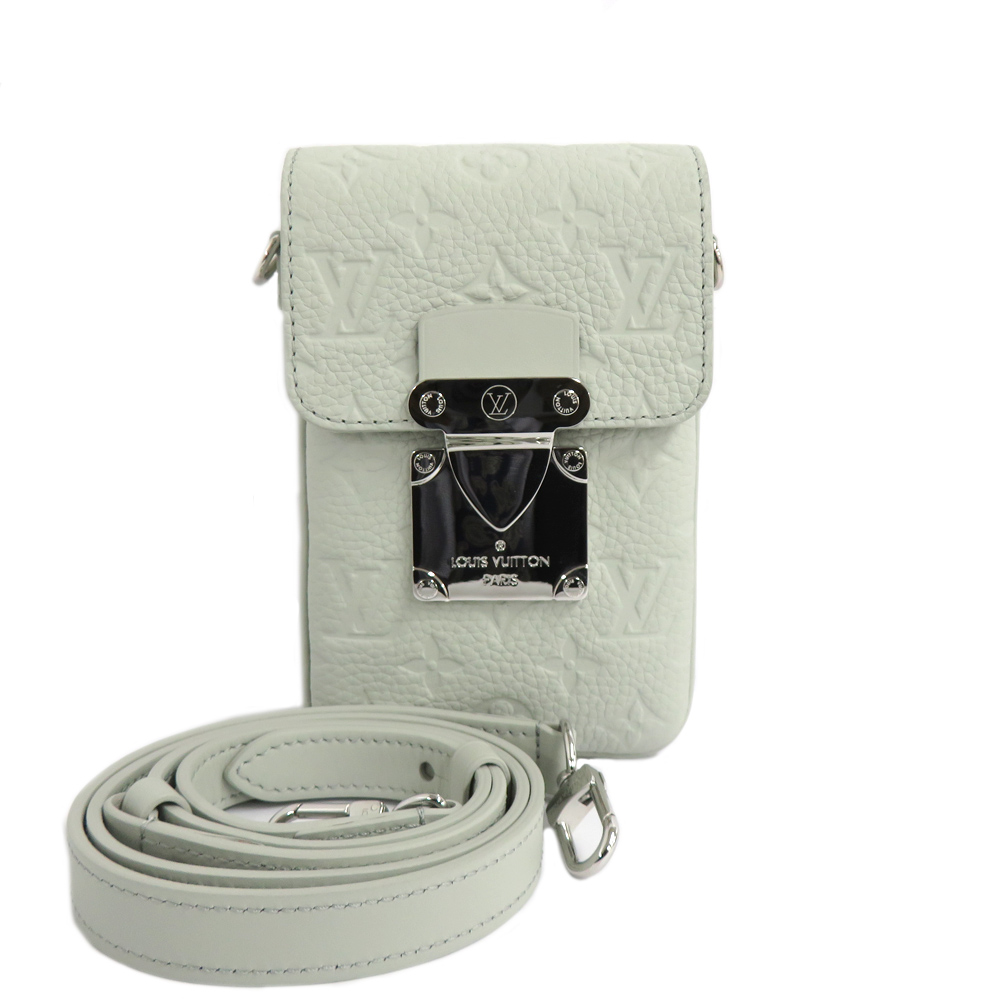 ルイヴィトン Sロック ヴェルティカル ウェアラブルウォレット モノグラム トリヨンレザー M82568