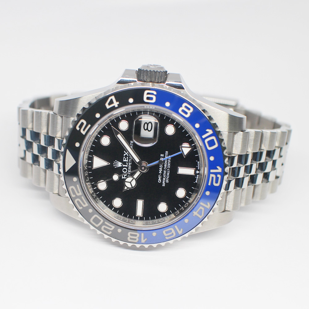 ロレックス GMTマスターII 126710BLNR ランダム ブラック SS 自動巻き メンズ ジュビリー 保証書付き 2023年