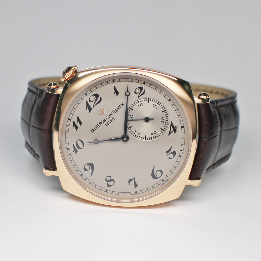 ヴァシュロンコンスタンタン ヒストリーク アメリカン 1921 82035/000R-9359 シルバー PG 革 手巻き 保証書付き 2022年