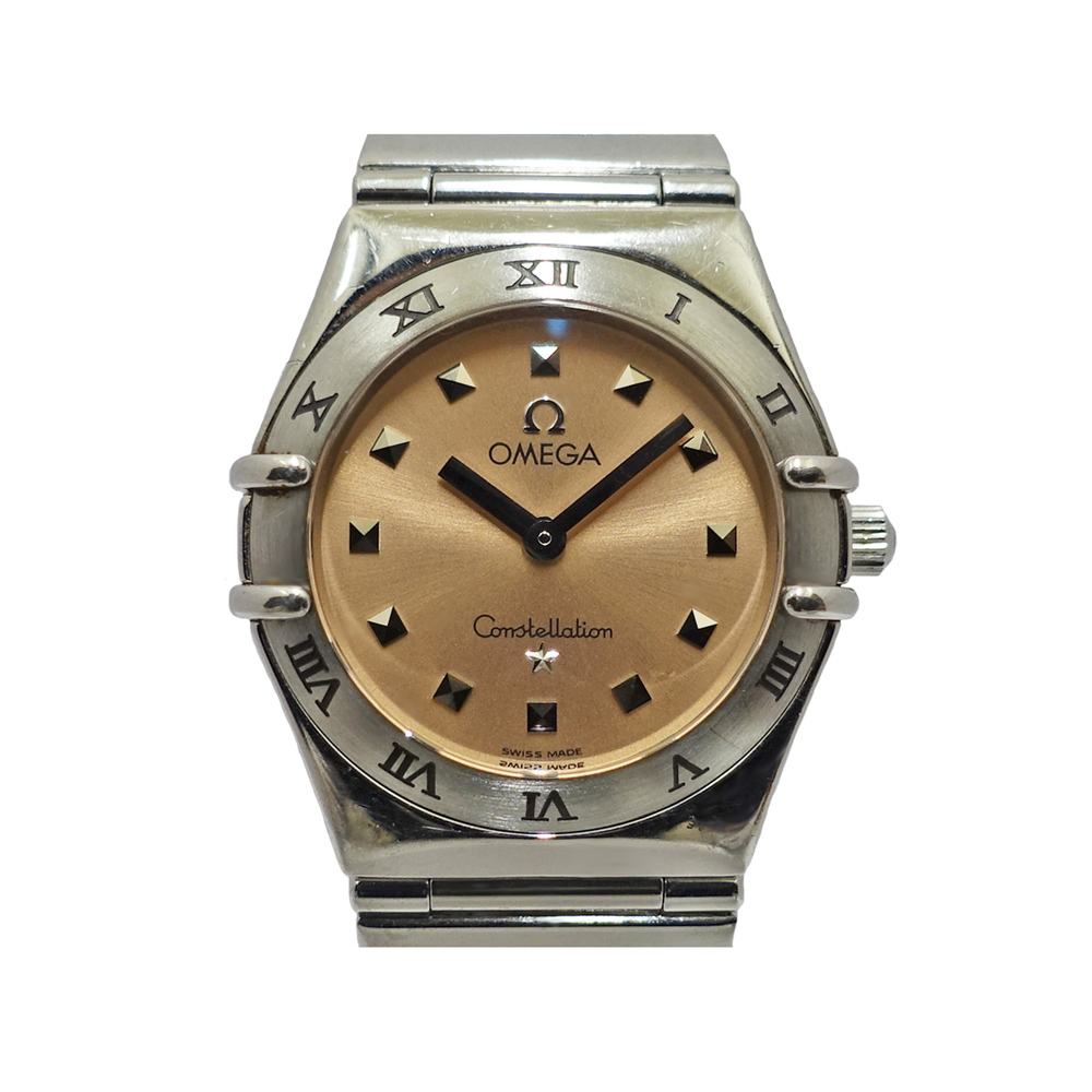 オメガ OMEGA  コンステレーションSM マイチョイス 1571.61 SS ピンク クォーツ