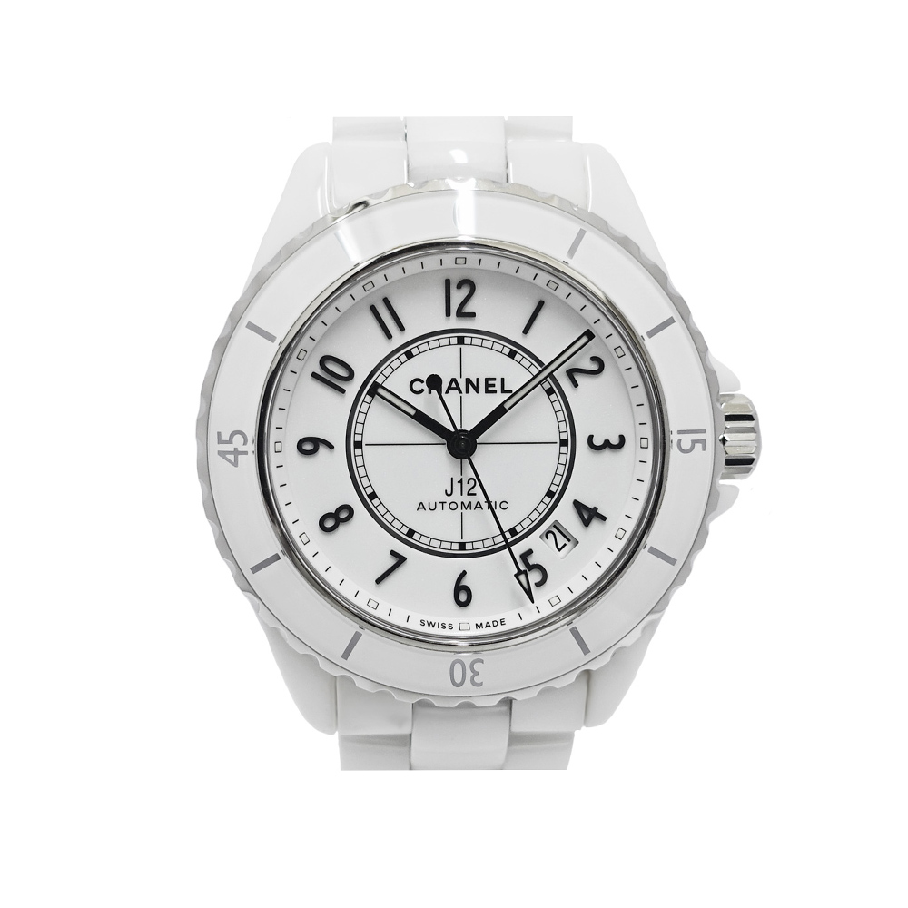 シャネル CHANEL J12 キャリバー12.1 38mm H5700 セラミック ホワイト 自動巻き