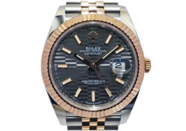 ロレックス ROLEX デイトジャスト41 126331 スレート ジュビリー SS/RG 自動巻き