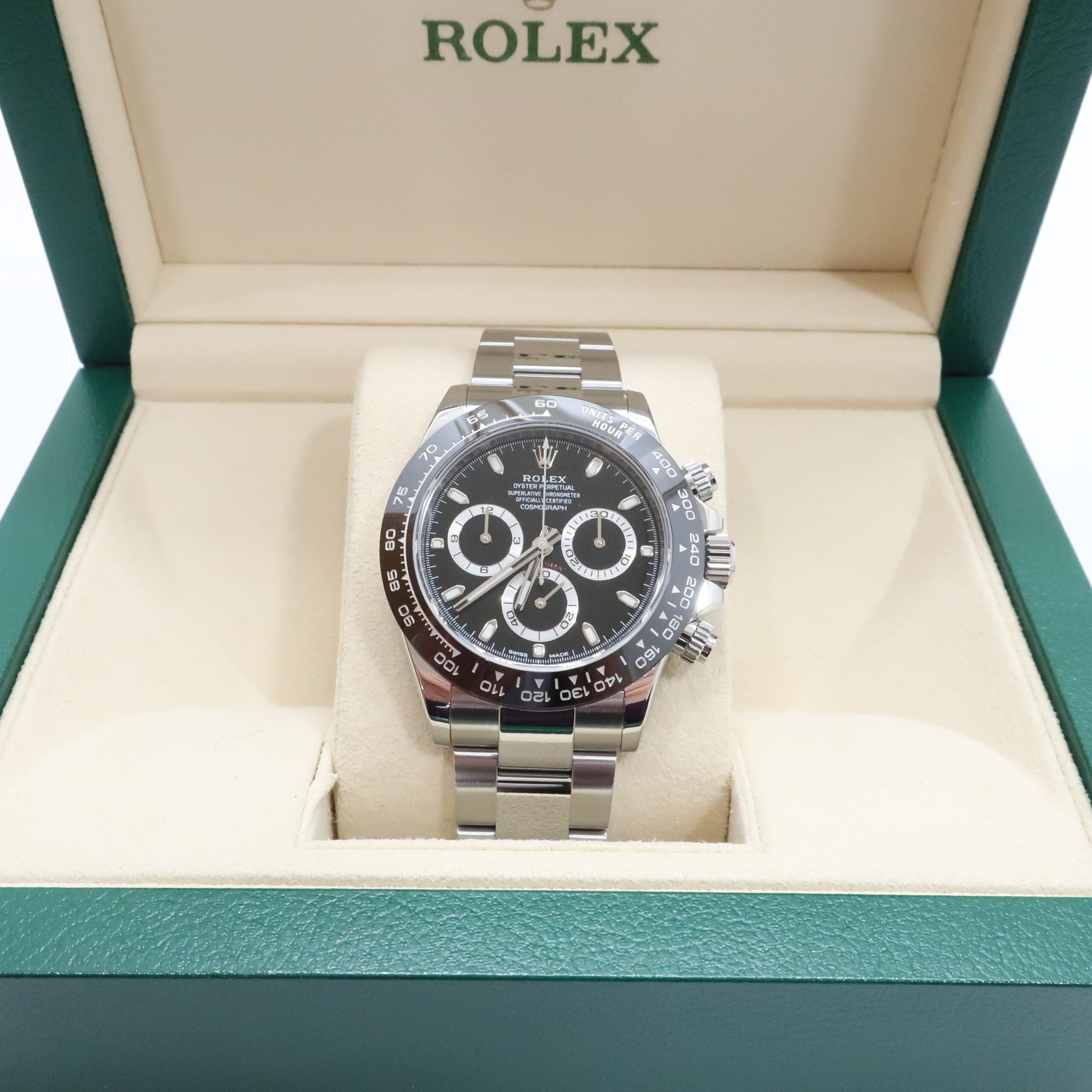 ロレックス デイトナ 116500LN ブラック文字盤 SS