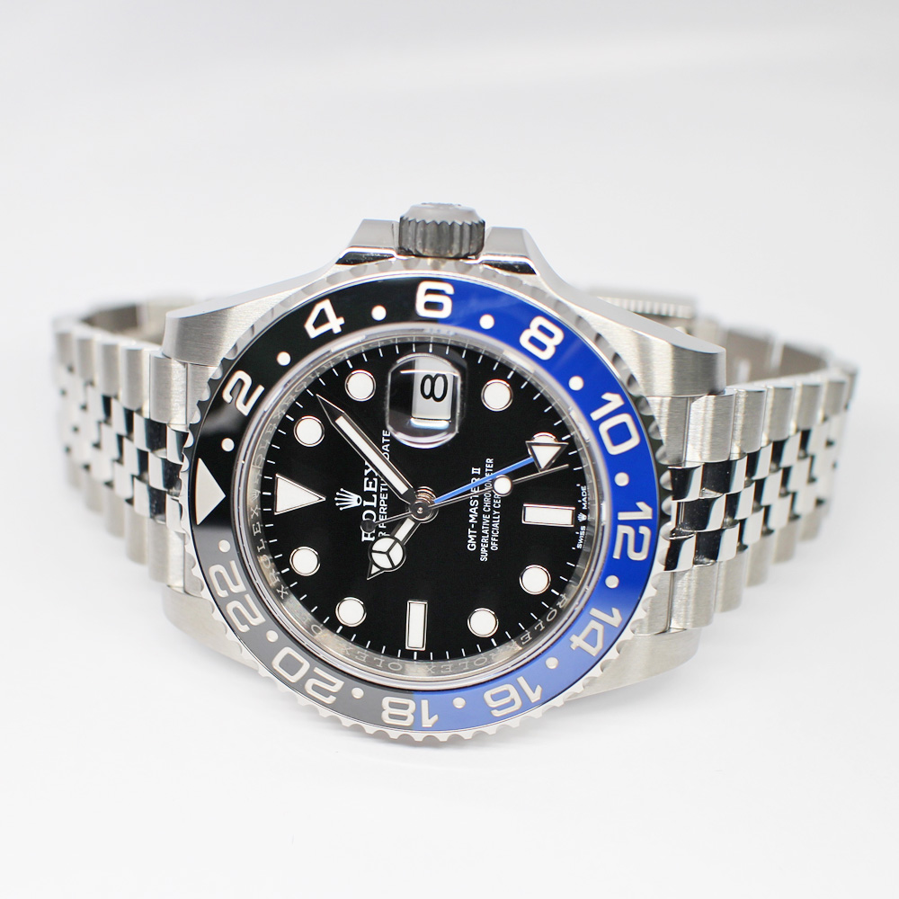 ロレックス GMTマスターII 126710BLNR ランダム ブラック SS ジュビリー 保証書付き 2023年 新品同様